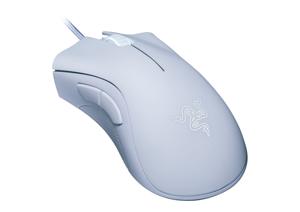 Razer DeathAdder Essential [2021] fehér gamer egér