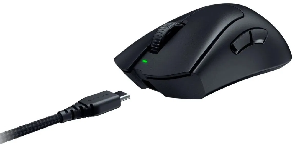 Razer DeathAdder V3 Pro fekete vezeték nélküli gamer egér