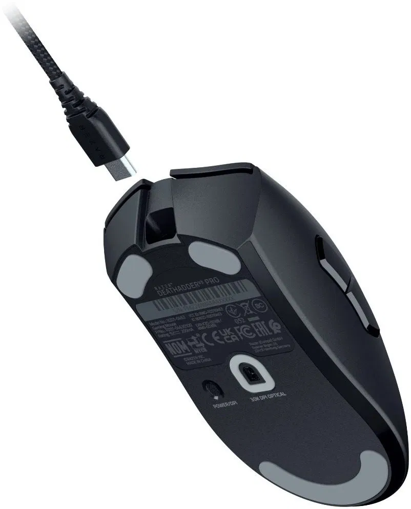 Razer DeathAdder V3 Pro fekete vezeték nélküli gamer egér