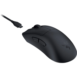 Razer DeathAdder V3 Pro fekete vezeték nélküli gamer egér + HyperPolling vezeték nélküli vevő