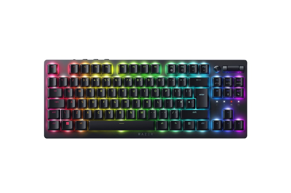 Razer DeathStalker V2 Pro TKL UK vezeték nélküli fekete (red switch) gamer billentyűzet