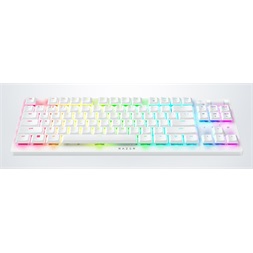 Razer DeathStalker V2 Pro TKL US vezeték nélküli fehér (Red switch) billentyűzet