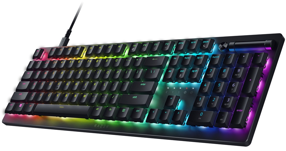 Razer DeathStalker V2 US fekete (Purple switch) billentyűzet