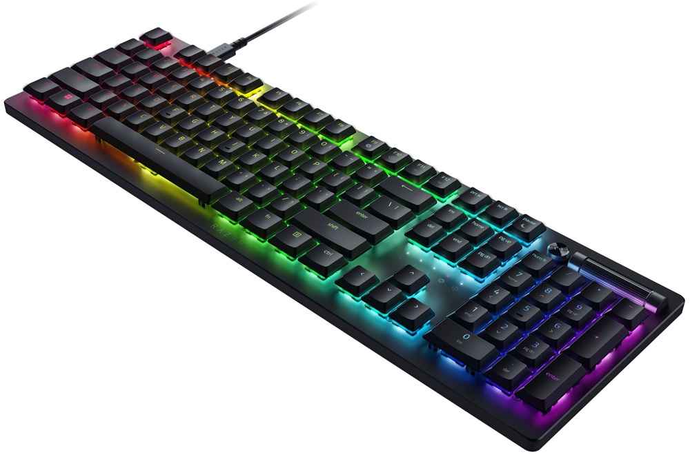 Razer DeathStalker V2 US fekete (Purple switch) billentyűzet