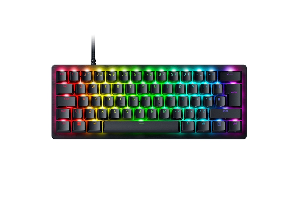 Razer Huntsman V3 Pro Mini US fekete gamer billentyűzet
