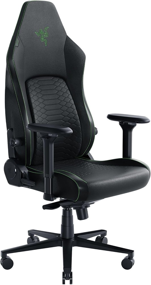 Razer Iskur V2 fekete-zöld gamer szék