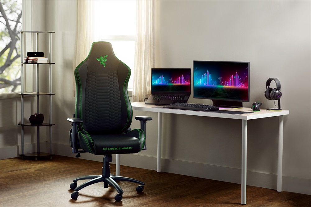 Razer Iskur X - XL fekete-zöld gamer szék