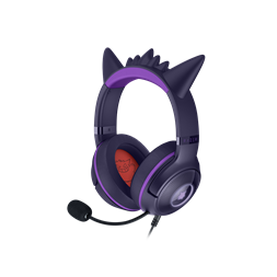 Razer Kraken Kitty V2 - Pokémon Gengar Ed. lila headset