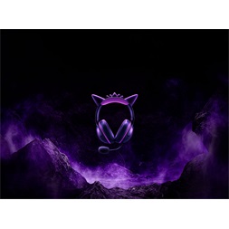 Razer Kraken Kitty V2 - Pokémon Gengar Ed. lila headset