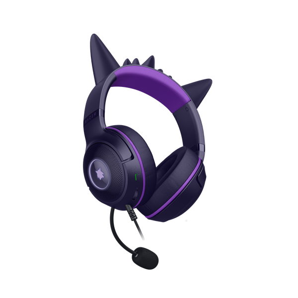 Razer Kraken Kitty V2 - Pokémon Gengar Ed. lila headset
