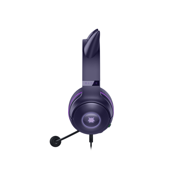 Razer Kraken Kitty V2 - Pokémon Gengar Ed. lila headset