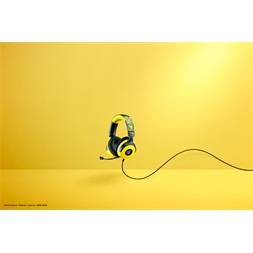 Razer Kraken V4 X - Pokémon Kanto Starters Ed. sárga-fekete headset
