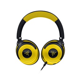 Razer Kraken V4 X - Pokémon Kanto Starters Ed. sárga-fekete headset