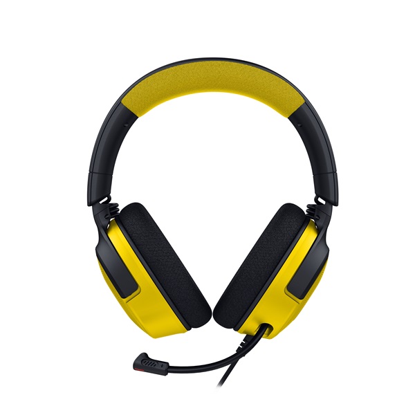 Razer Kraken V4 X - Pokémon Kanto Starters Ed. sárga-fekete headset