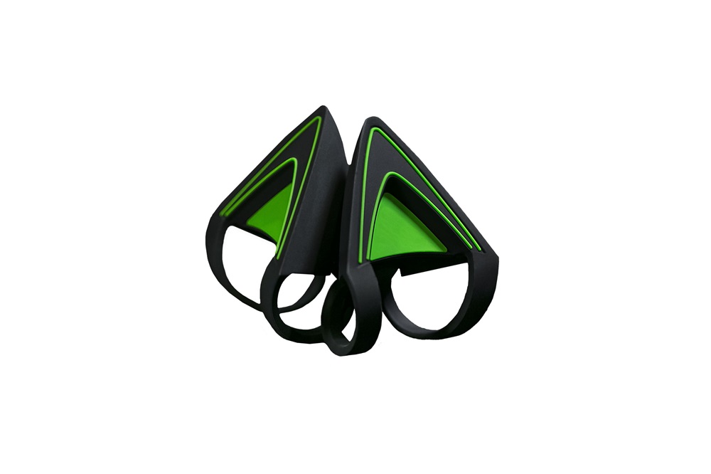 Razer Krakenhez zöld cicafülek
