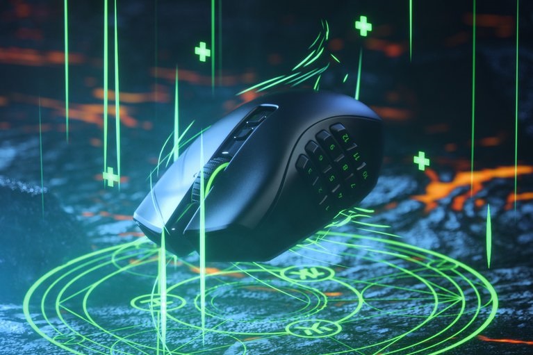 Razer Naga Pro cserélhető gombos 20000dpi gamer egér