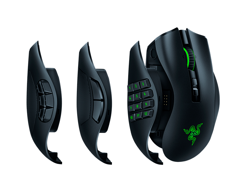 Razer Naga Pro cserélhető gombos 20000dpi gamer egér