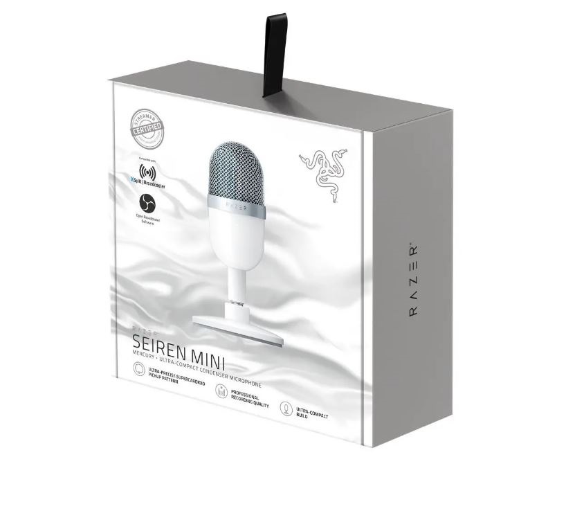 Razer Seiren Mini Mercury gamer mikrofon