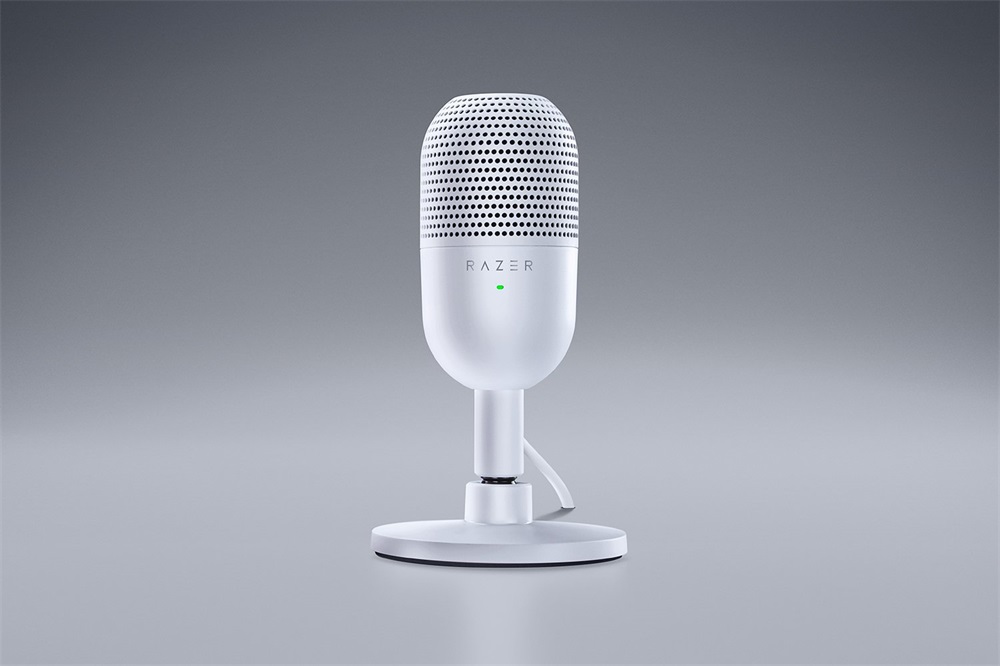 Razer Seiren V3 Mini fehér gamer mikrofon