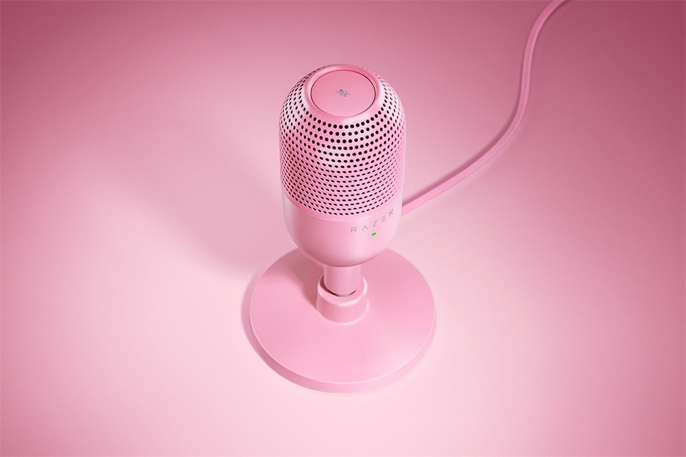Razer Seiren V3 Mini rózsaszín gamer mikrofon