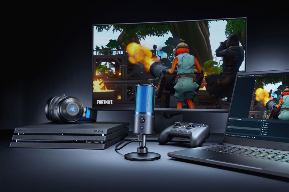 Razer Seiren X PS4 gamer mikrofon