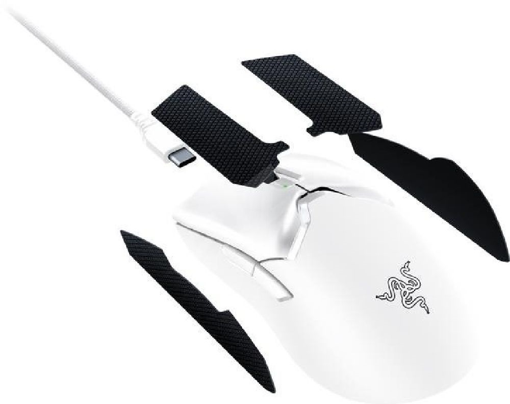 Razer Viper V2 pro fehér gamer egér