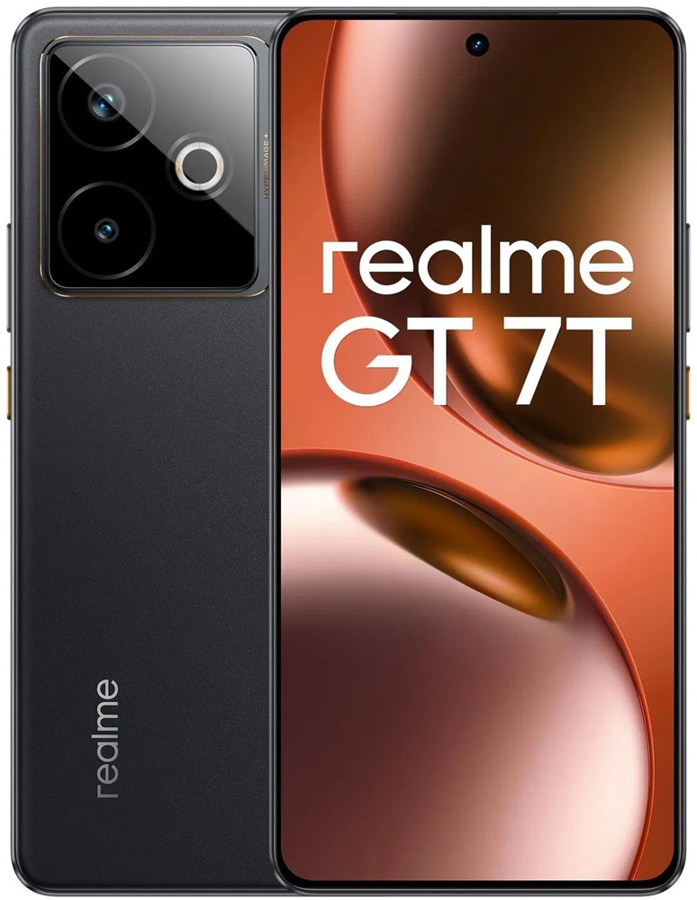 Realme GT 7T 6,8" 5G 12/512GB DualSIM fekete okostelefon