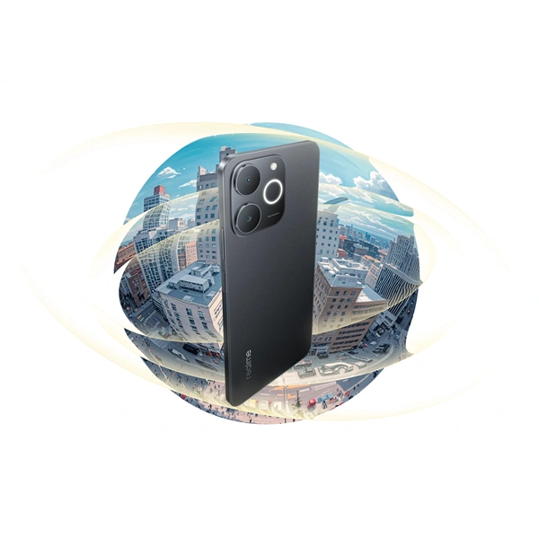 Realme Note 70T 6,74" LTE 4/256GB DualSIM fekete okostelefon