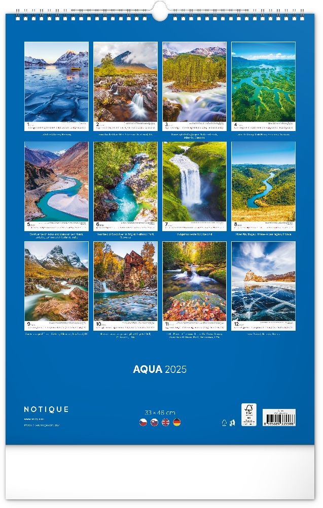 Realsystem 2025 Aqua 6094-AQ falinaptár