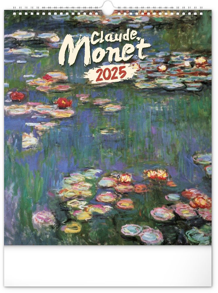 Realsystem 2025 Claude Monet 6087 falinaptár