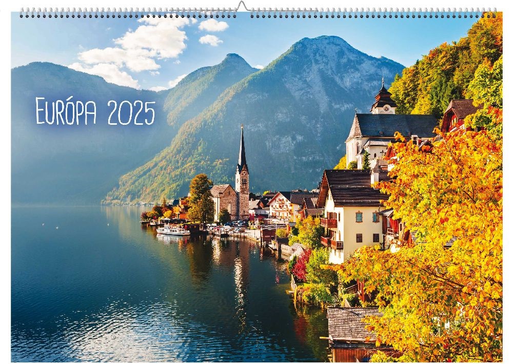 Realsystem 2025 Európa 6091-EU falinaptár