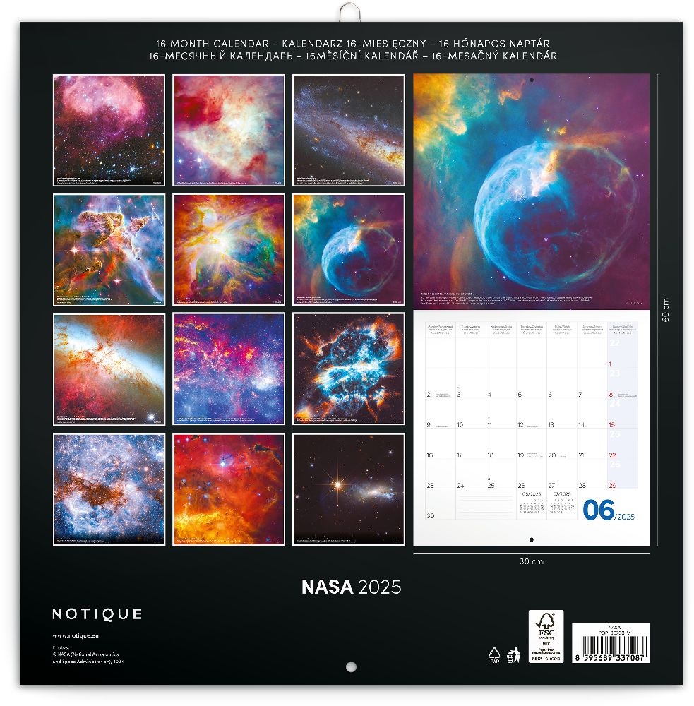 Realsystem 2025 NASA 6097 falinaptár