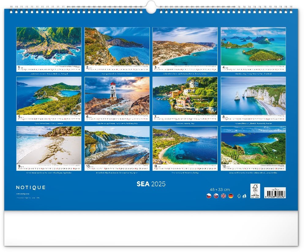 Realsystem 2025 Sea 6094-SE falinaptár