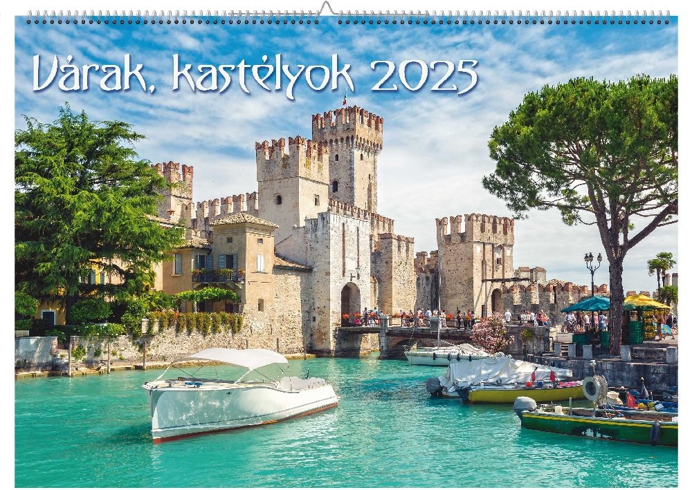 Realsystem 2025 Várak, Kastélyok 6091-VK falinaptár