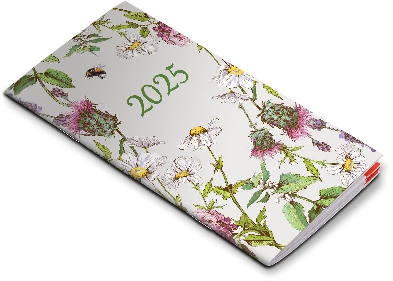 Realsystem 2025 Zsebirka 8011-57 herbárium naptár