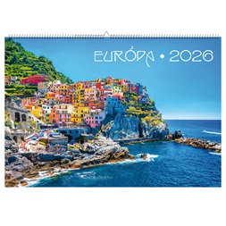 Realsystem 2026 Európa 6091-EU falinaptár
