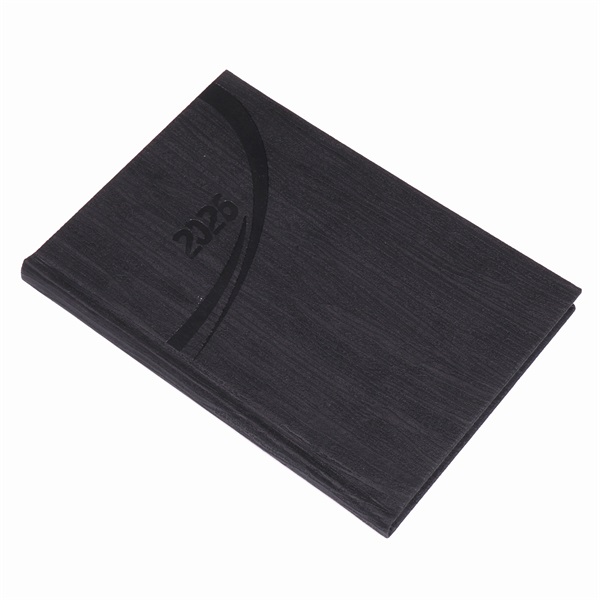 Realsystem 2026 Fashion 5300-03 A5 grafit heti beosztású határidőnapló