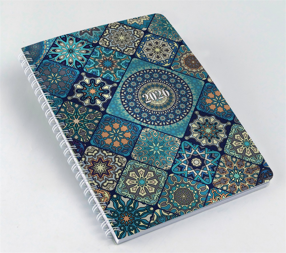 Realsystem 2026 SP1 8311-52 mozaik A5 heti beosztású naptár