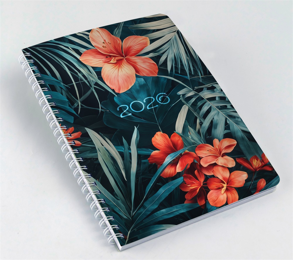 Realsystem 2026 SP1 8311-53 virágok A5 heti beosztású naptár