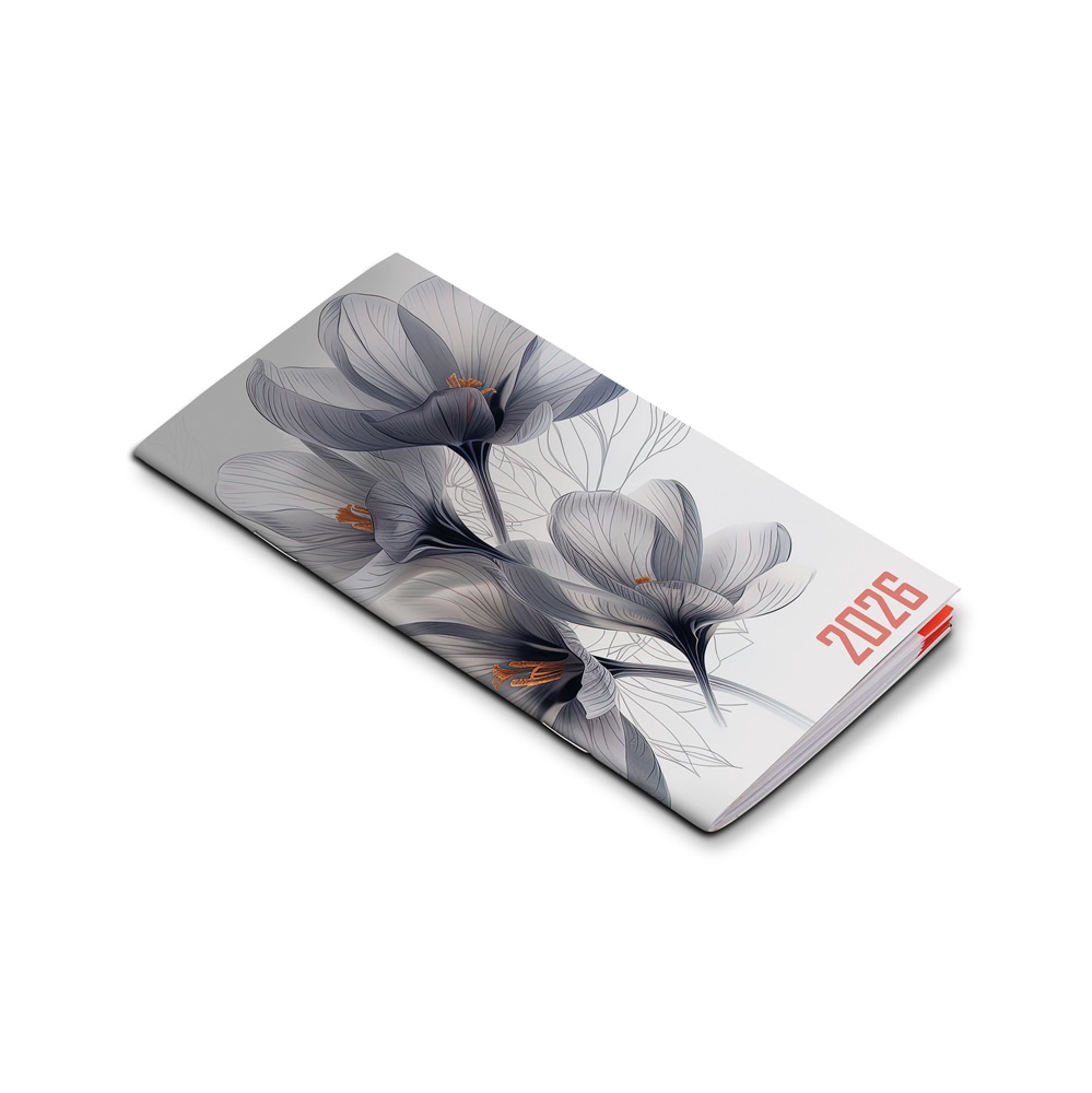 Realsystem 2026 Zsebirka 8011-52 szirmok naptár