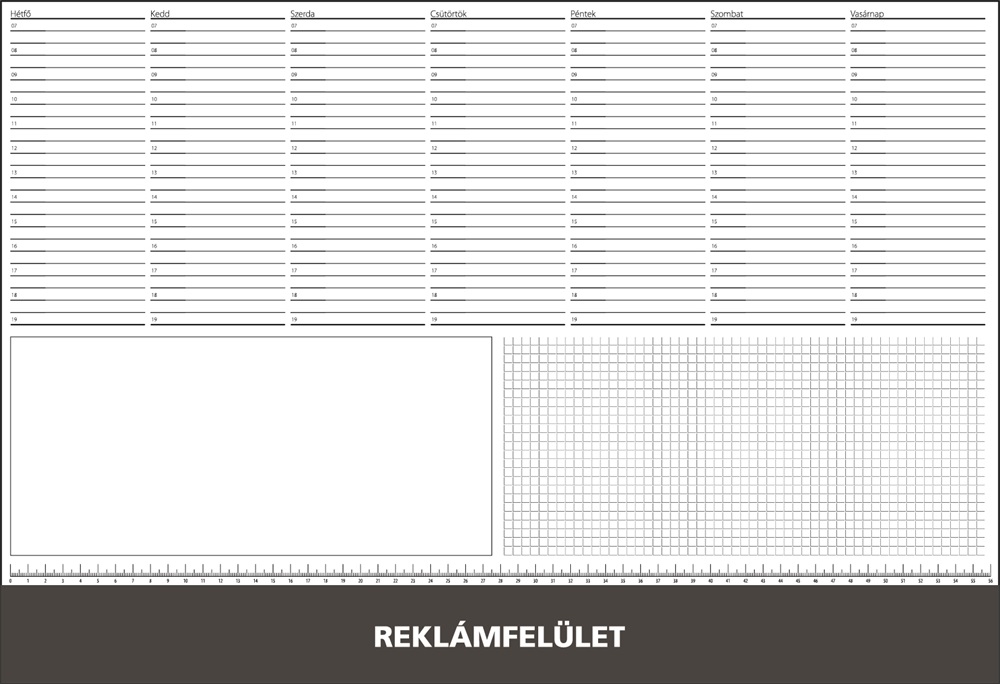 Realsystem 7141-01 fekete asztali könyöklő