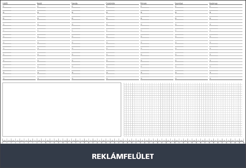 Realsystem 7141-04 kék asztali könyöklő