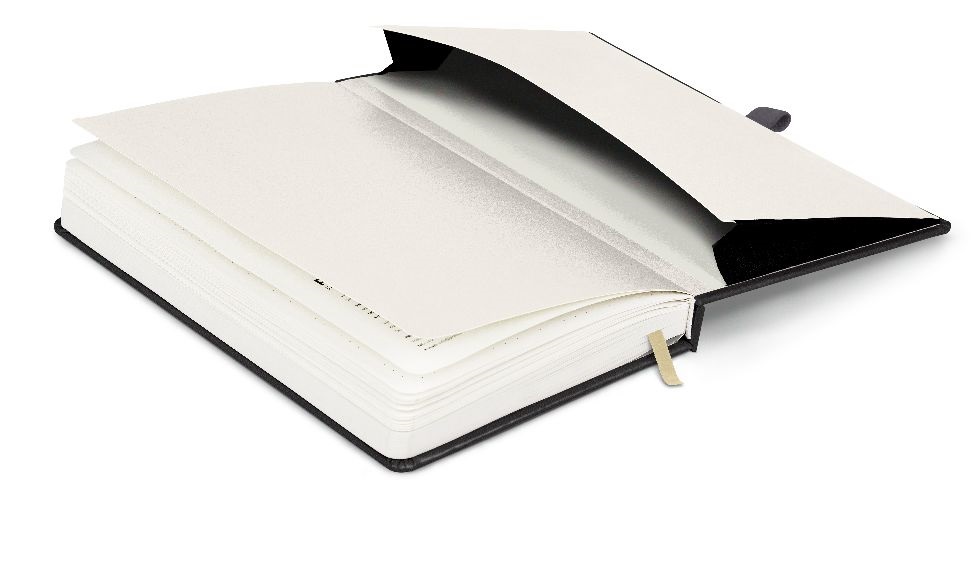 Realsystem Vivella 13 × 21 cm Gray pontozott notesz
