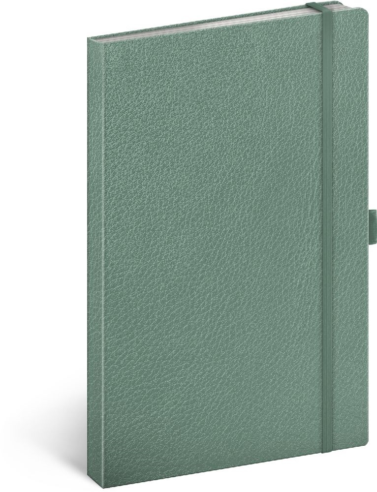 Realsystem Vivella 13 × 21 cm Green vonalas notesz