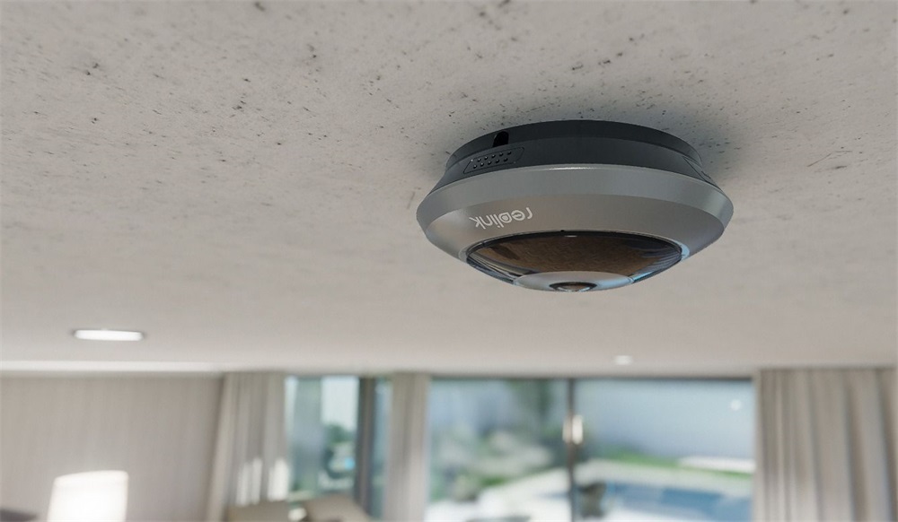 Reolink FE-W /beltéri/6MP/H265/185°/IR8m/Dual-Band/kétirányú hang/Ember felismerés/Wifi Fish-Eye kamera