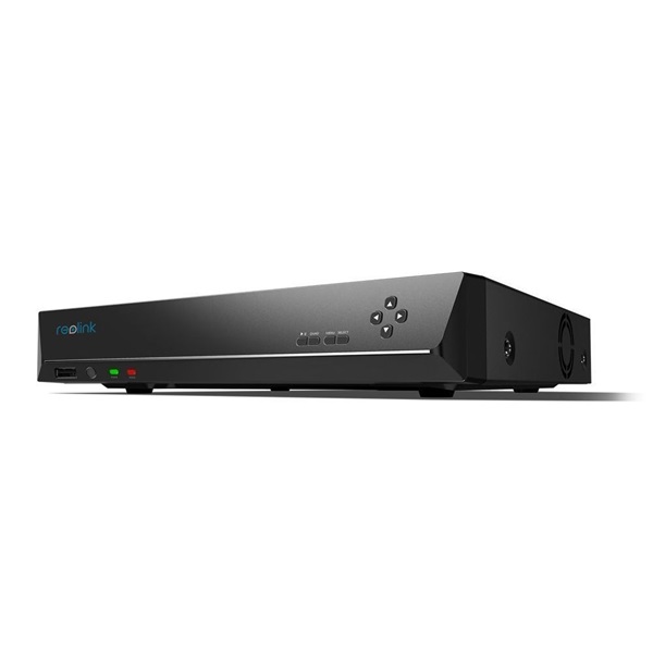 Reolink RLN8-410 8 csatorna/H265/1x Sata/beépített 2TB HDD/8x PoE hálózati rögzítő(NVR)
