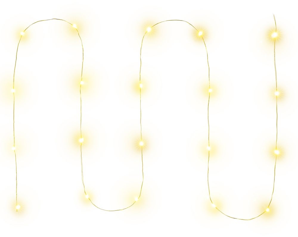 Retlux RXL 274 nano 20 LED/2x AA/meleg fehér hópelyhek karácsonyi fényfüzér