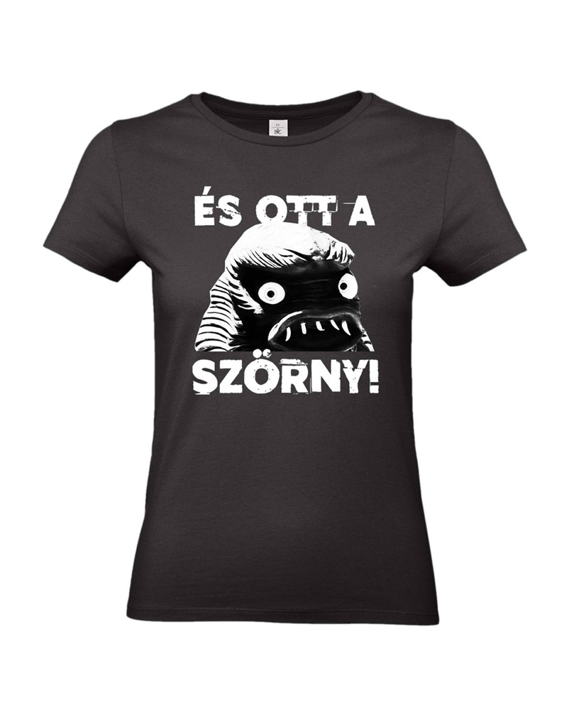 Retroshock Ott A Szörny női fekete XXL méretű póló