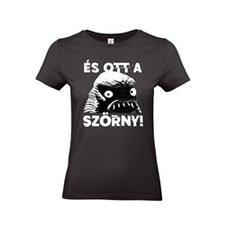 Retroshock Ott A Szörny női fekete XXL méretű póló