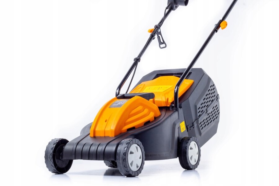 Riwall REM 3210i elektromos fűnyíró indukciós motorral 2 az 1-ben